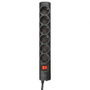 Trust Regleta 21059 con 6 Tomas de Corriente y Cable de 1.8m Negra